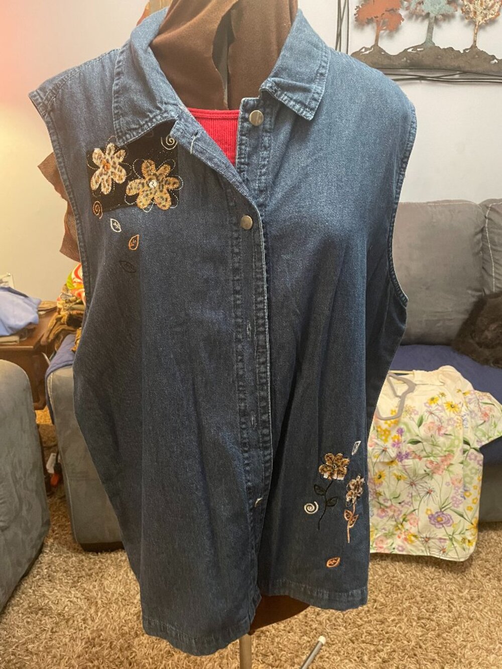 Decorated Originals women's vest